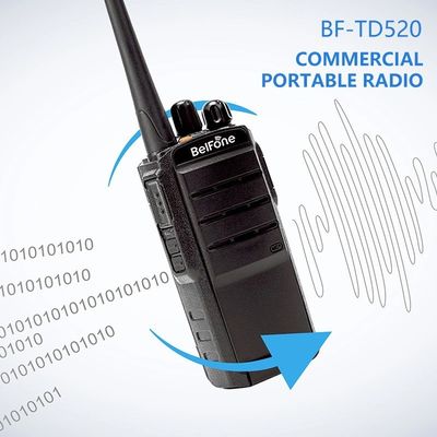 7.4V 디지털 UHF VHF Dmr 휴대용 라디오 무선 장거리 워키 토키