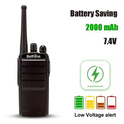 7.4V 디지털 UHF VHF Dmr 휴대용 라디오 무선 장거리 워키 토키