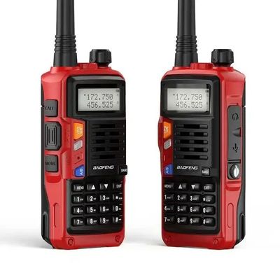 2200mAh 배터리 용량 2024년 VHF UHF 주파수를 위한 UV-S9 플러스 휴대용 워키-토키