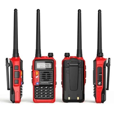 2200mAh 배터리 용량 2024년 VHF UHF 주파수를 위한 UV-S9 플러스 휴대용 워키-토키