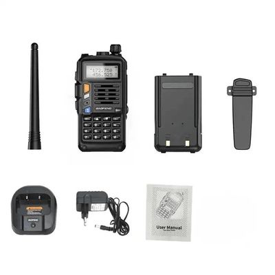 2200mAh 배터리 용량 2024년 VHF UHF 주파수를 위한 UV-S9 플러스 휴대용 워키-토키