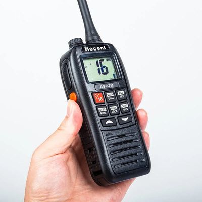 최근 RS-37m IP67 방수 5W VHF 2 Way 장거리 워키 토키 해양 라디오
