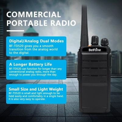 216g 직선 Bf-TD520 DMR 라디오 워키-토키 128개의 저장 채널과 함께 저렴한 가격
