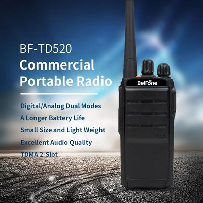 216g 직선 Bf-TD520 DMR 라디오 워키-토키 128개의 저장 채널과 함께 저렴한 가격