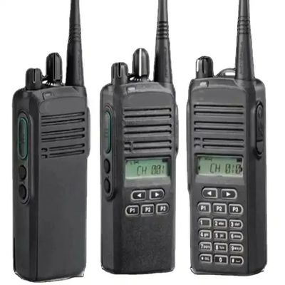 122 X 55 X 35.5mm 휴대용 쌍방향 라디오 VHF / UHF 인터콤 리온 배터리 포함