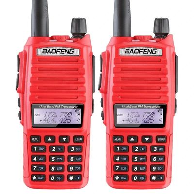 바오펜 UV-82 UHF/VHF 이중 주파수 휴대용 워키-탈키 고전력 및 효율성