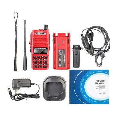 바오펜 UV-82 UHF/VHF 이중 주파수 휴대용 워키-탈키 고전력 및 효율성