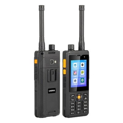 직선 4G 스마트 인터콤 라디오 2.8 인치 화면과 VHF UHF 주파수 유형