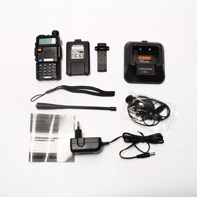 206g Baofeng UV5r 보안팀용 VHF UHF 두 주파수 전문 월키-탈키