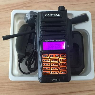 VHF UHF 햄 워키 토키 선박 고전력 출력 장거리 라디오 통신기 UV-9r