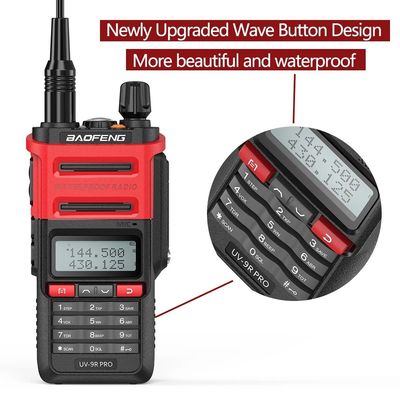 128 채널 바오펜 UV-9r PRO IP68 월키 토키 2024년 장거리 통신