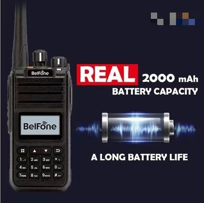 블랙 벨폰 Bf-Td515 VHF UHF 라디오 장거리 5W 휴대용 무선 2 차원 상업용