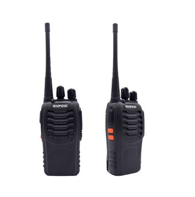 터미널 스타일 휴대용 UHF 라디오 워키-토키 Bf-888s 직선 0-10KM 통화 범위