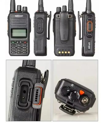 136-174MHz/400-470MHz 주파수 범위 직선 DMR 사업용 휴대용 라디오