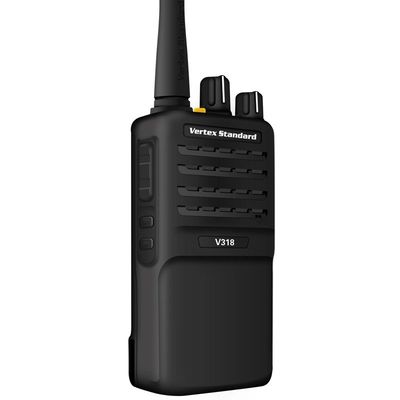 V318 휴대용 검은색 워키-탈키로 야외 모험에 연결되세요