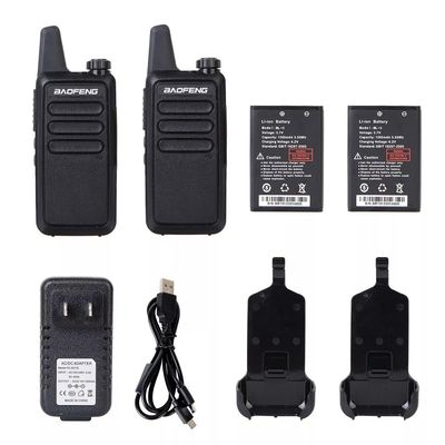 3.7V 어린이 라디오 미니 워키-탈키 VHF UHF 휴대용 쌍방향 라디오 바오펜 Bf-T7