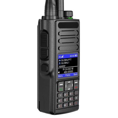 4G 듀얼 모드 워키 토키 Ptt SIM 카드와 함께 2 차원 라디오 글로벌 범위 UHF/VHF 스마트 폰 Jm-T350 2024년