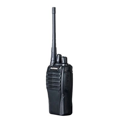 노란색 바오펜 BF-999S 워키 토키와 Vox PC 프로그래밍 및 비상 경보