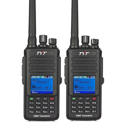 131*61*36mm TYT MD-UV390 DMR 디지털 워키 토키 IP67 방수 VHF/UHF 송신기