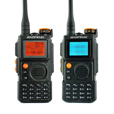 장거리 풀 밴드 UV-K6 타입 C 충전 워키 토키 1400MAH 표준 배터리