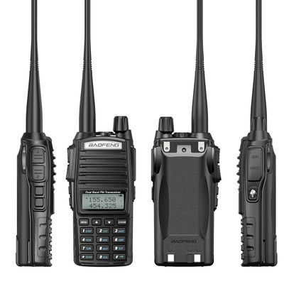 파키스탄용 바오펜 UV82 VHF UHF 휴대용 라디오 PTT 5km 장거리 통신