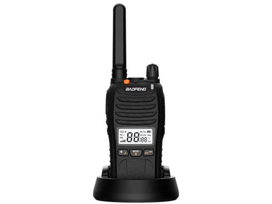 6차원 충전 워크 토키 136-174/403-527MHZ 주파수 범위 및 VOX 기능