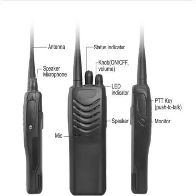 16CH 저장 채널 및 터미널 스타일의 Kenwood UHF/VHF 휴대용 워키 토키