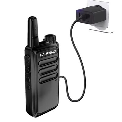 GMRS 워키 토키 400~470MHz 16채널 3.7V 휴대용 3~6km 2200mAh 배터리 용량
