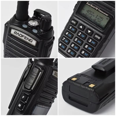 265g BAOFENG UV-82 듀얼 밴드 듀얼 디스플레이 듀얼 대기 워크 타키 전문용