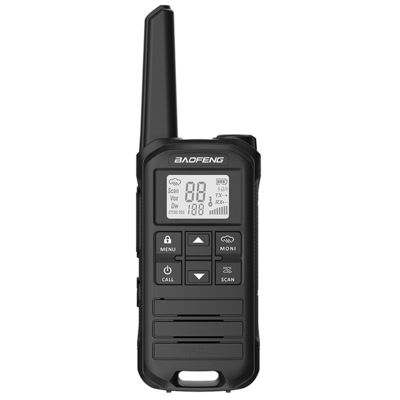 휴대용 터미널 스타일 미니 워키 토키 136-174/403-527MHZ 주파수 범위