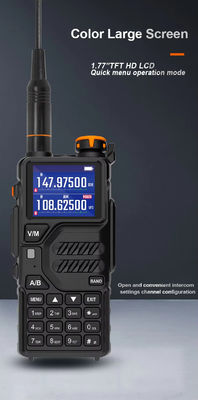 바오펜 K5 플러스 10W 듀얼 밴드 VHF UHF 라디오 야외 장거리용 워키 토키