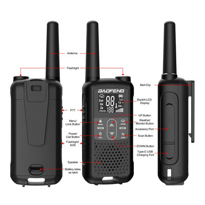 XIR P3688 DP1400 CP200D DEP450 디지털 쌍방향 라디오 워키 토키 103mm*55mm*31mm 검은색