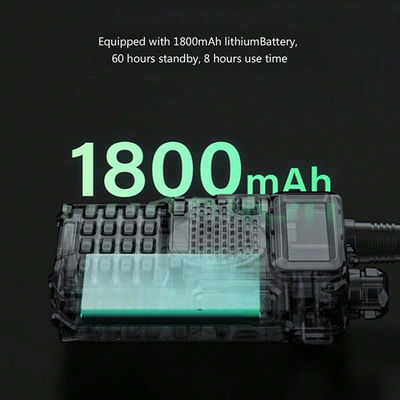 128 채널 바오펜 UV-5R 워키-탈키 방수 5-10KM 범위 VHF UHF 주파수