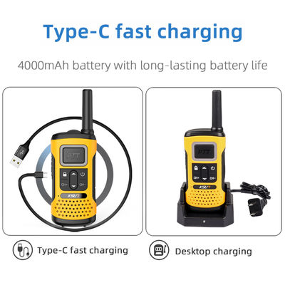 휴대용 UHF KSUN GZ32 PMR FRS 라이선스 클론 해독 기능과 함께 무료 쌍방향 라디오