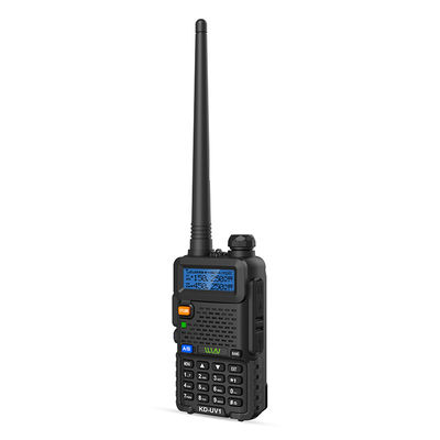 283.4g 장거리 워키 토키 KD-UV1 듀얼 밴드 UHF400-470MHz VHF136-174MHz 개인 곰팡이