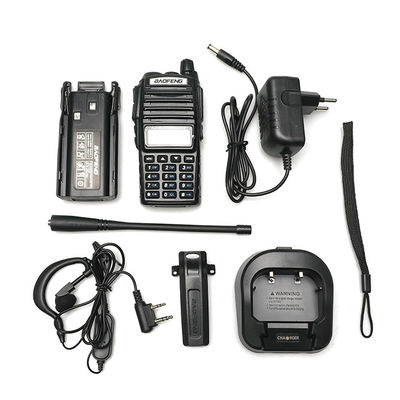 220g 블랙 UV82 8W BAOFENG 듀얼 밴드 2 웨이 워키 토키 UV-82 및 최고 판매 라디오
