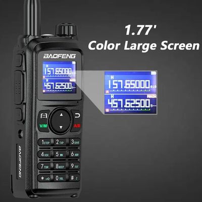 1-10KM 통화 범위 바오펜 UV-28L 10W 트라이 밴드 인터콤 USB-C 충전 휴대용 CB 라디오