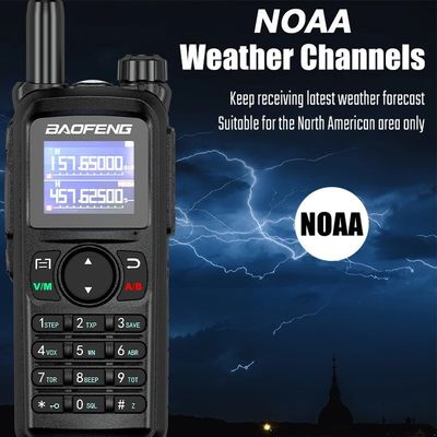 1-10KM 통화 범위 바오펜 UV-28L 10W 트라이 밴드 인터콤 USB-C 충전 휴대용 CB 라디오
