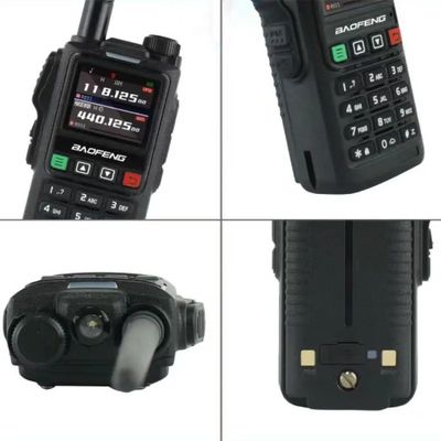 바오펜 UV18 개인 폼 쿼드 밴드 워키 토키 장거리 UHF VHF 통신