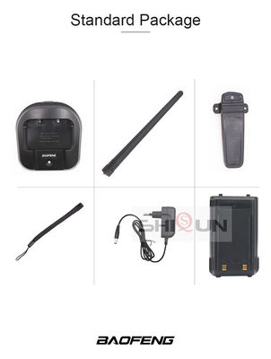 8W 출력 전력 Baofeng UV-5R 플러스 Tri-Power 햄 라디오 트랜시버 USB-C 충전