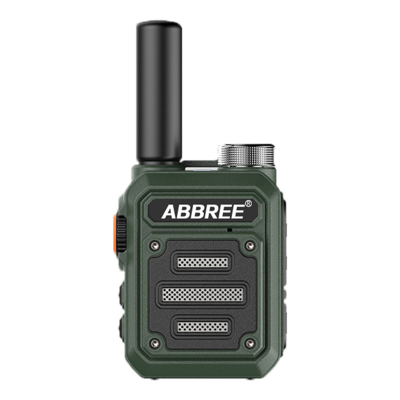 ABBREE AR-63 사냥용 무선 워키 토키 컬러 카모/브라운 토크 범위 3km-10km