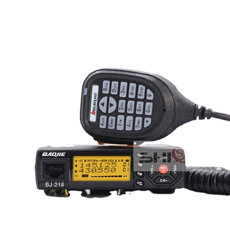 25W 최대 출력 전력 DC7.4V 바오지 BJ-218 자동차 미니 모바일 라디오 장거리 송신기