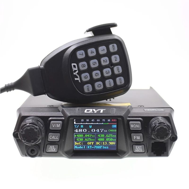 25KHz 채널 간격 100W VHF 이동 라디오 기지국 KT-780 플러스 워키 토키