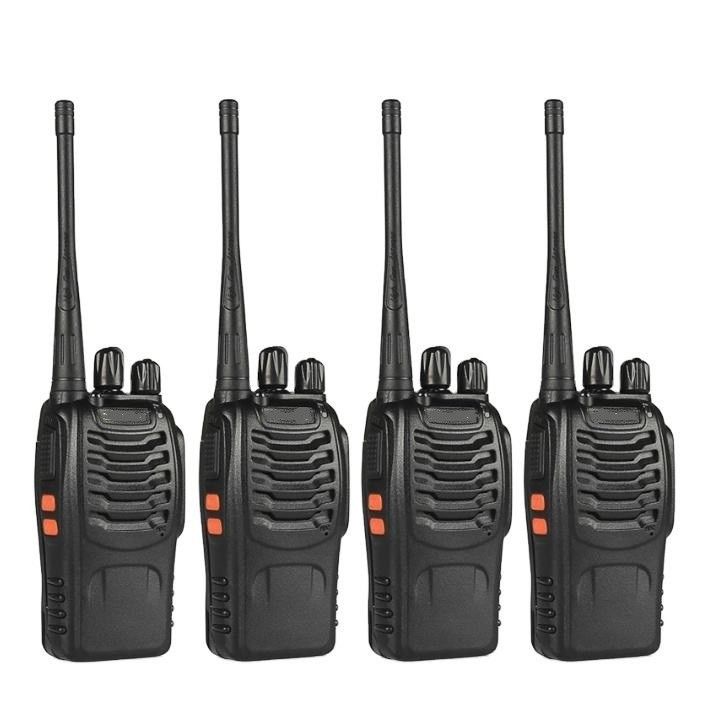 통신 및 99 저장 채널을 위한 UHF/VHF 듀얼 밴드 무선 인터콤 BF-888S
