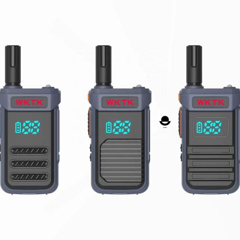 2W/0.5W 출력 전력 와키 토키 POC 라디오 와이파이 네트워크와 블랙 안드로이드 스피커