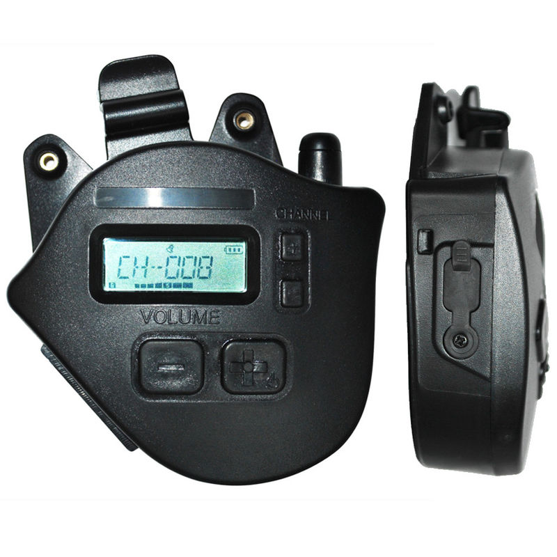 400-470 MHZ 스피커 채널 램프 기술 블랙 워키 토키 2-20km 토크 범위