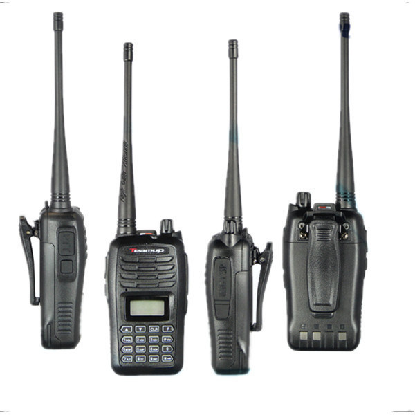 가장 강력한 T550 VHF/UHF 워키 토키 4W 출력 전력 및 16 개의 저장 채널