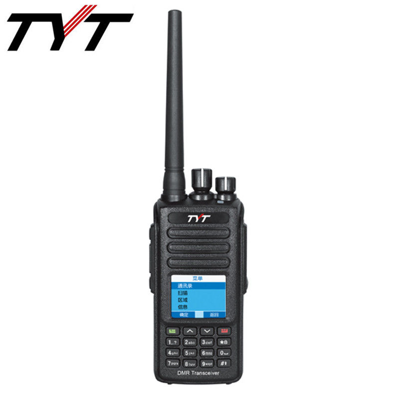 TYT MD-UV390 IP67 방수 DMR TDMA 듀얼 밴드 워키 토키 디지털 모바일 라디오
