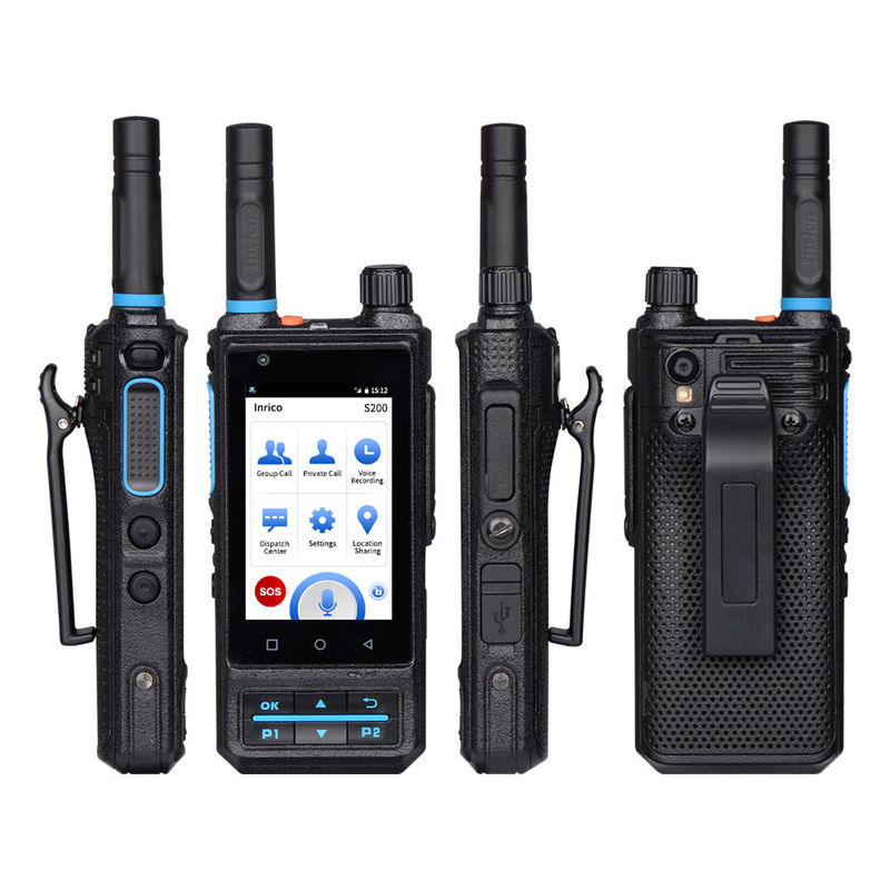 S200 4G LTE 3.1인치 스마트폰 ZELLO 리얼-PTT 4000mAh 월키 토키 휴대전화