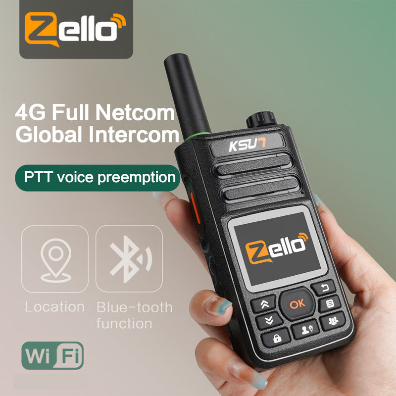 GPS 와이파이 POC 네트워크 월키 토키 4G POC 장거리 통신과 함께 쌍방향 라디오